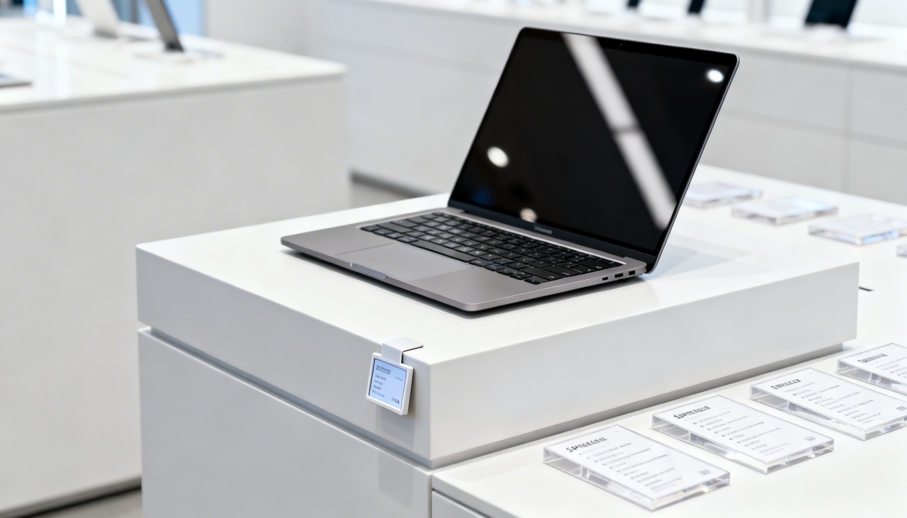 Computador à venda em loja