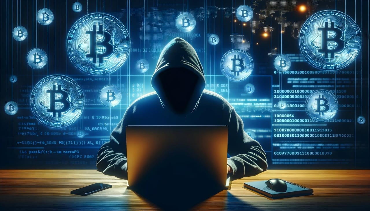 hacker a roubar criptomoedas
