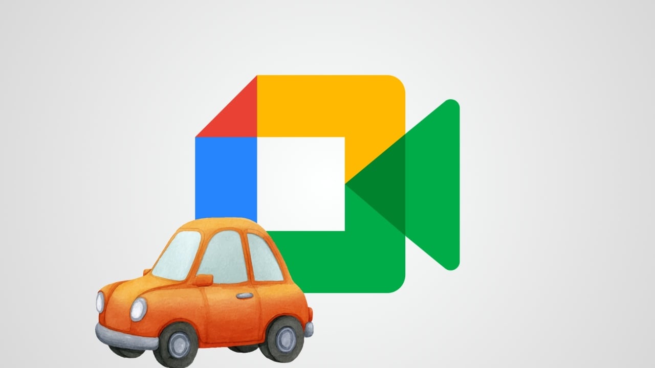 Google Meet no carro