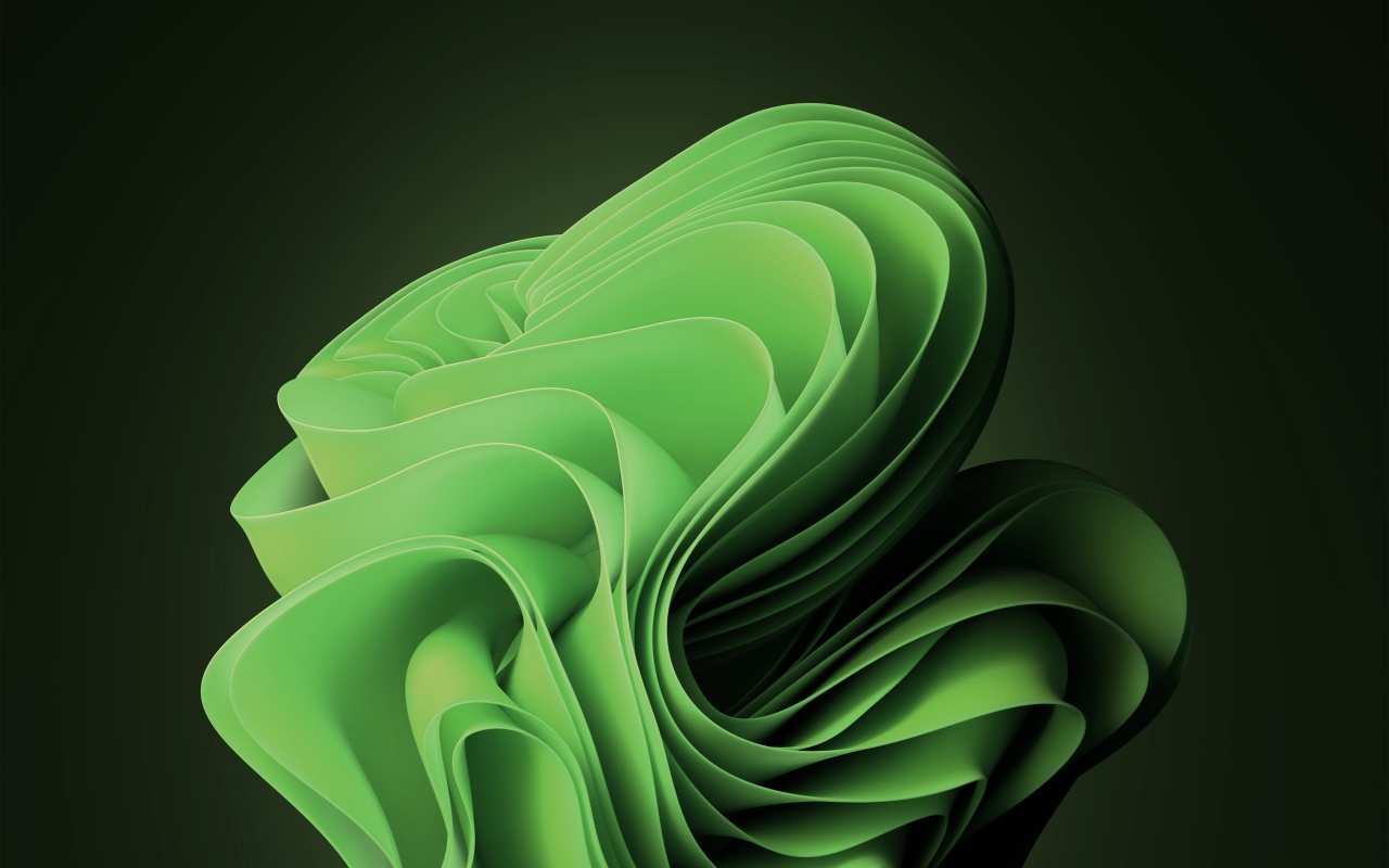 Windows 11 wallpaper verde