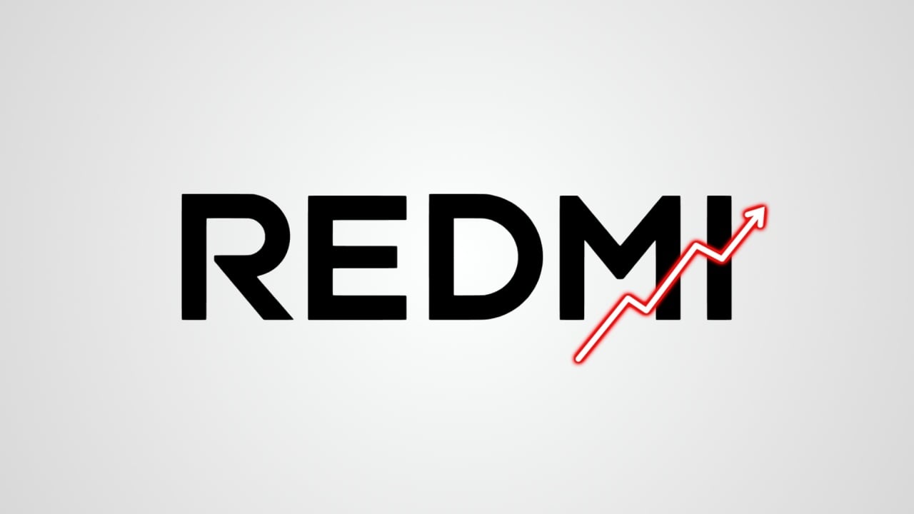 Redmi logo com aumentos