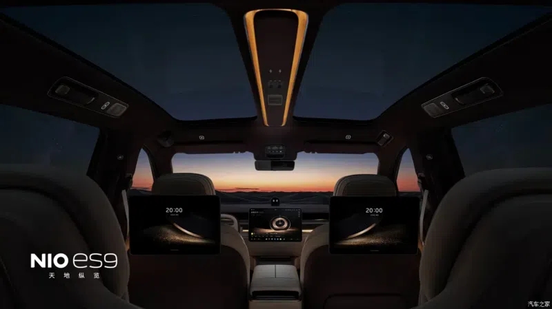 Interior do nio ES9