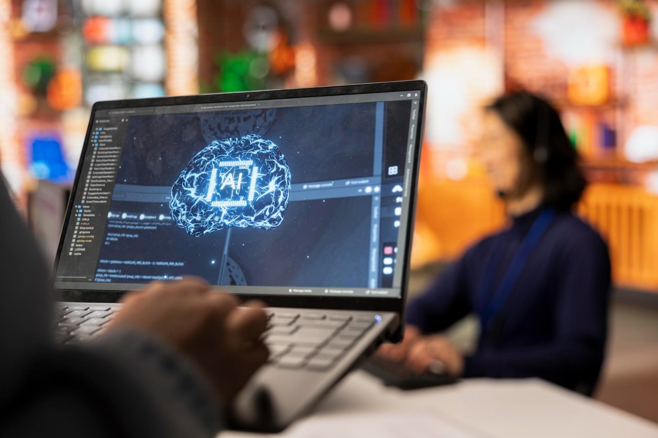 sistema de IA em computador