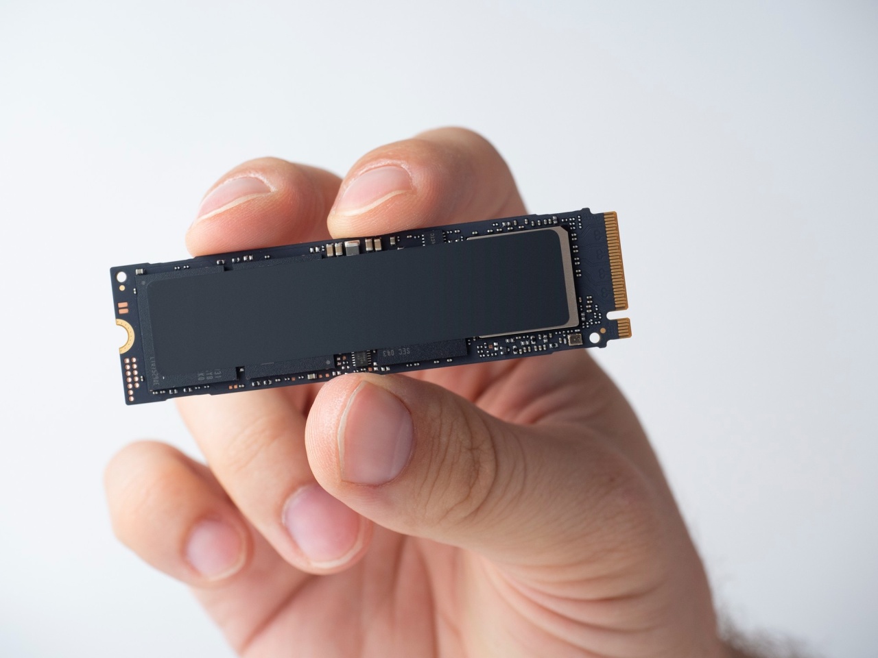 disco ssd a ser segurado