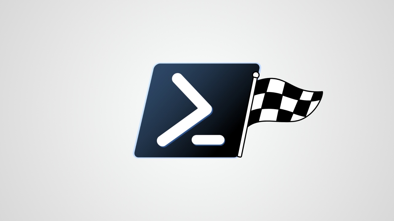 logo da powershell da microsoft