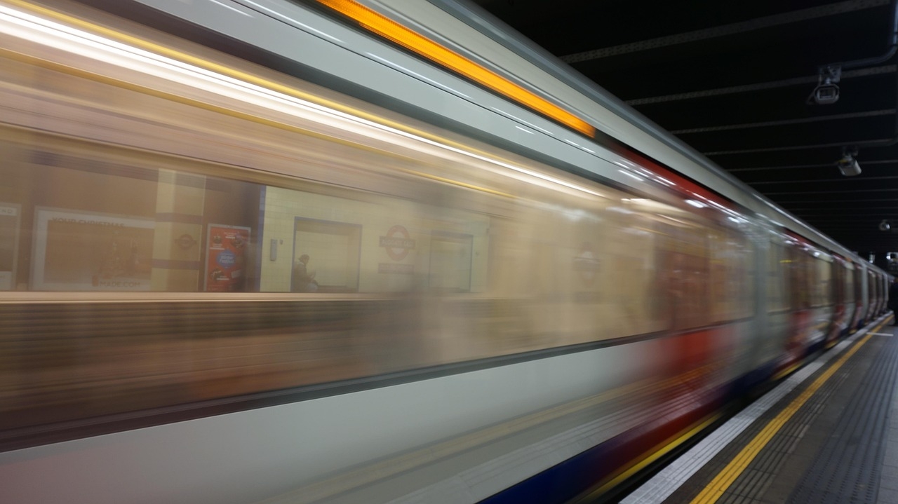 comboio em alta velocidade