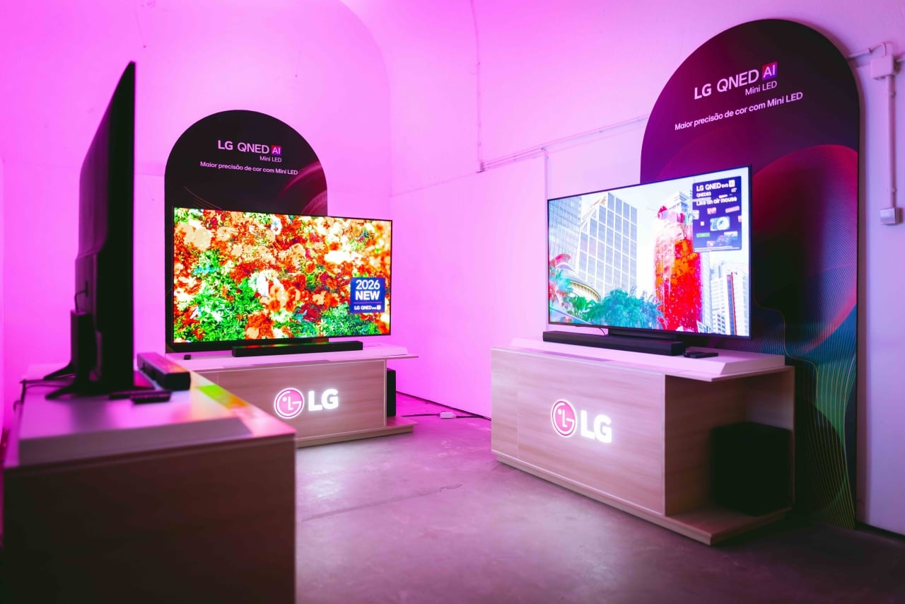 Nova linha de tvs da LG