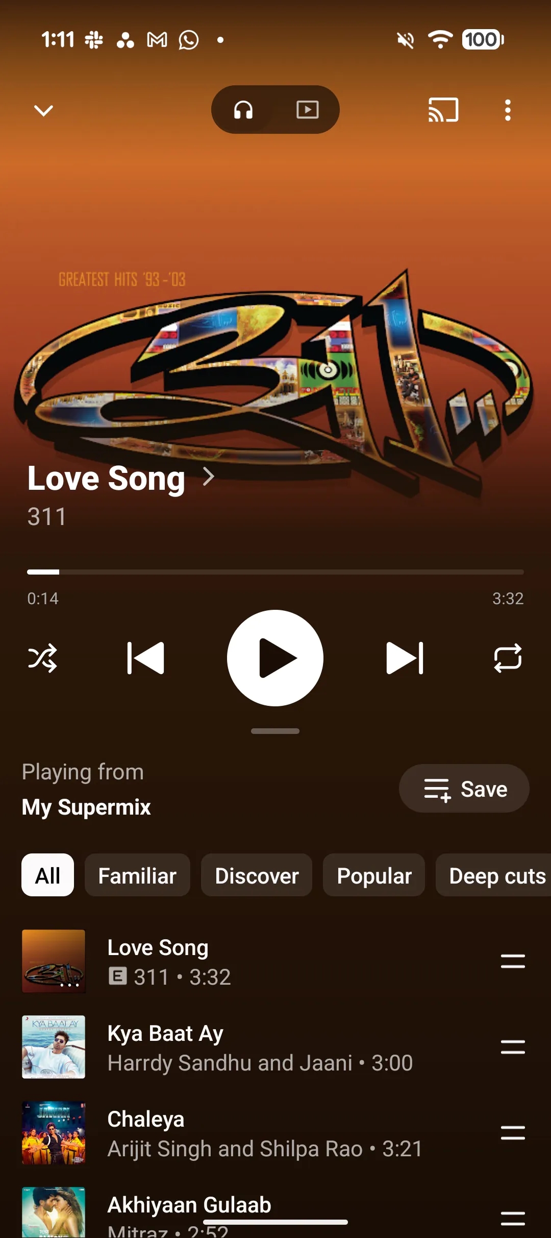 youtube music recomendações