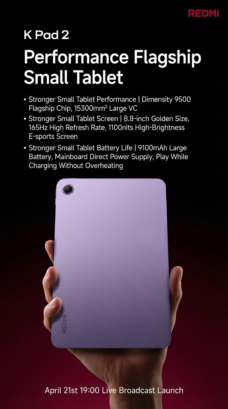 detalhes do redmi k pad 2