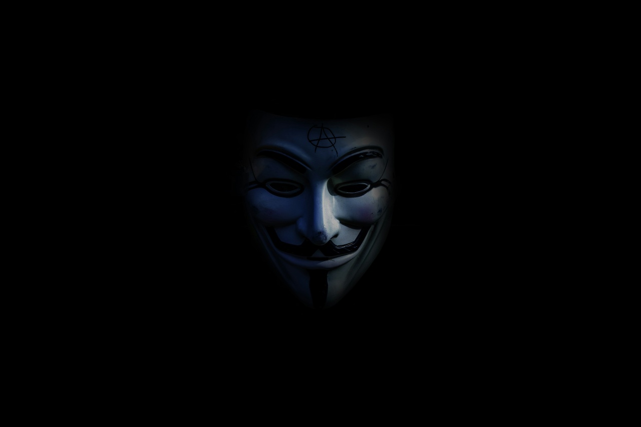 máscara de hacker