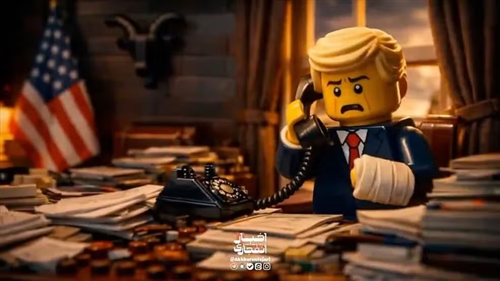 Trump as lego