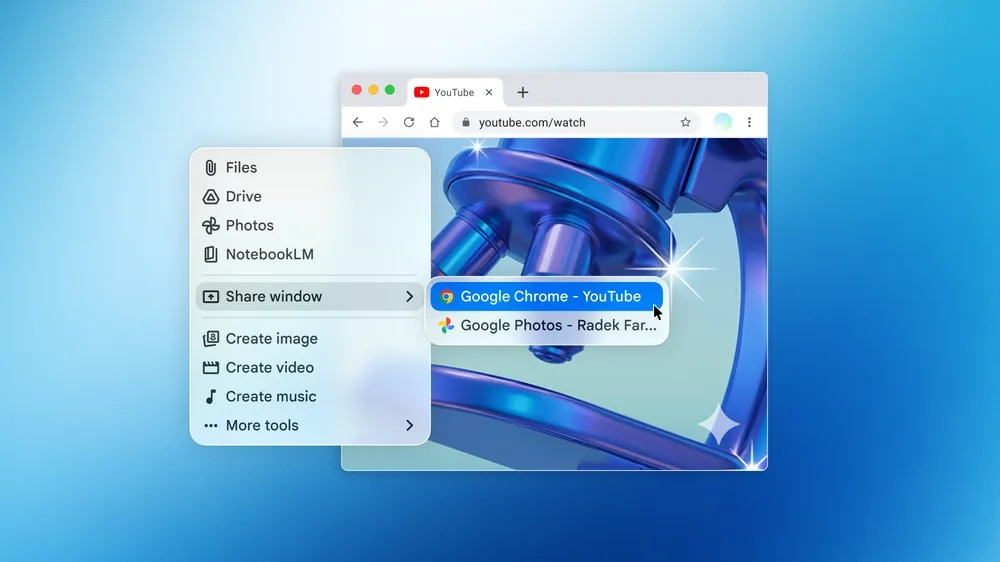aplicação do Gemini para Mac