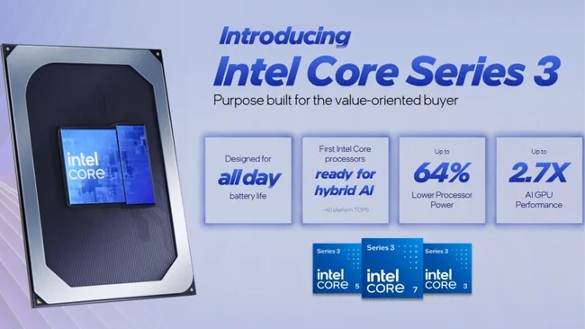 processador da intel Wildcat lake