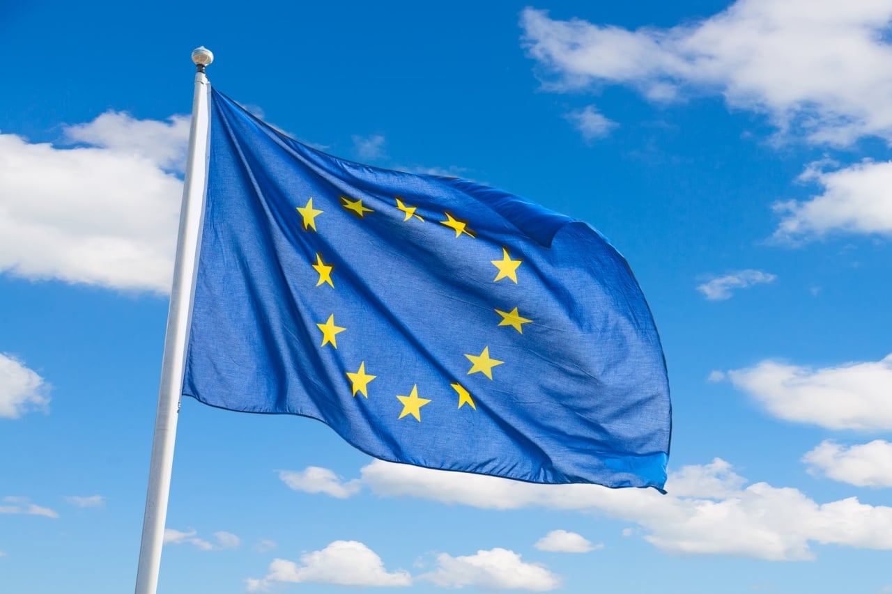 bandeira da união europeia