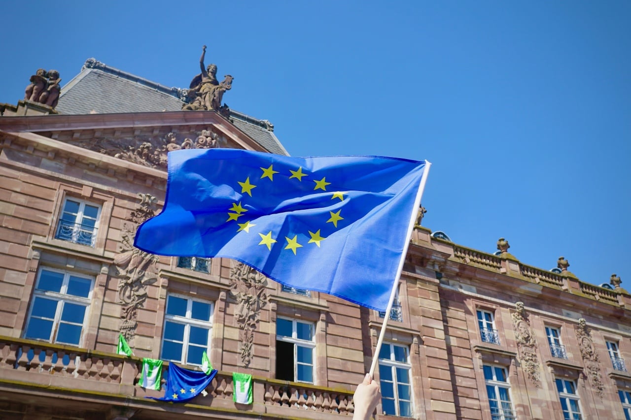 bandeira da união europeia