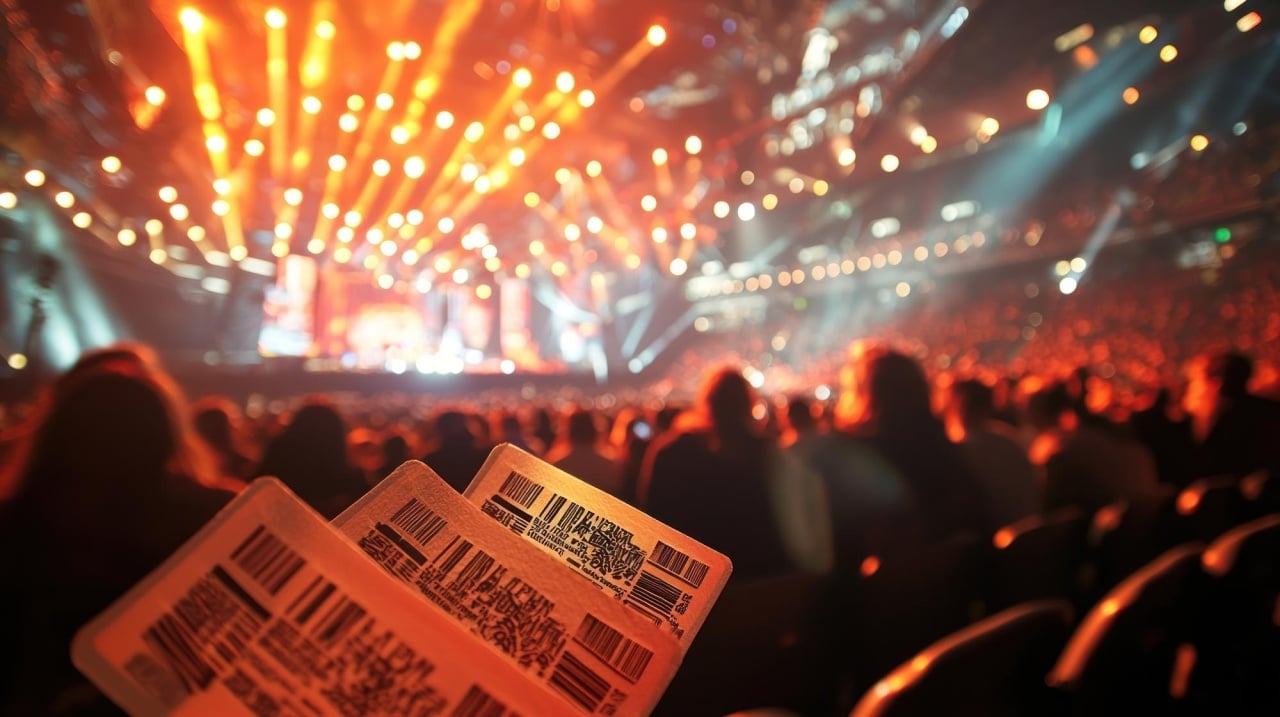 bilhetes de concerto