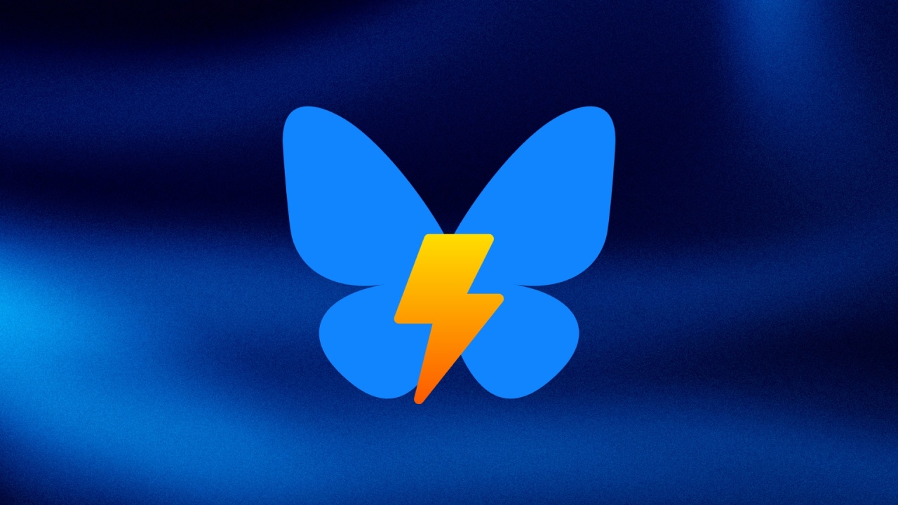 Bluesky logo com flash de problemas