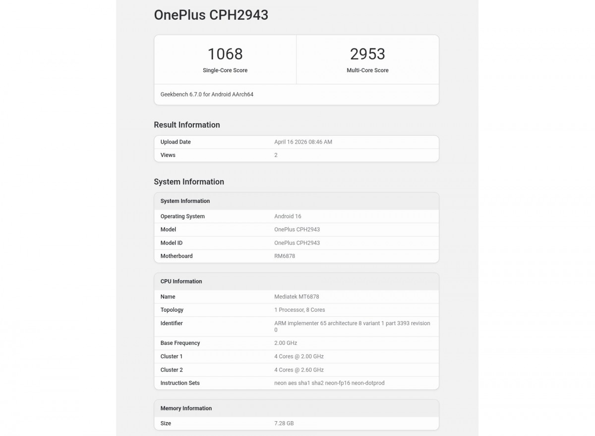 dispositivo mistério da oneplus