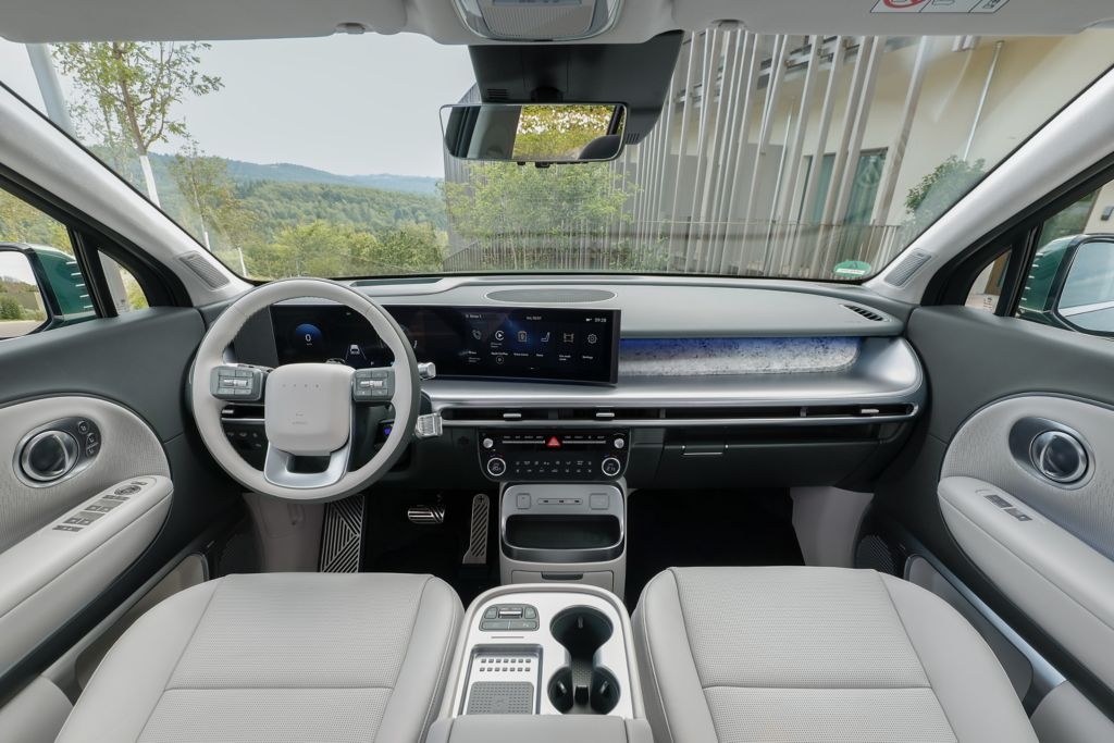 detalhes do interior do Hyundai IONIQ 9