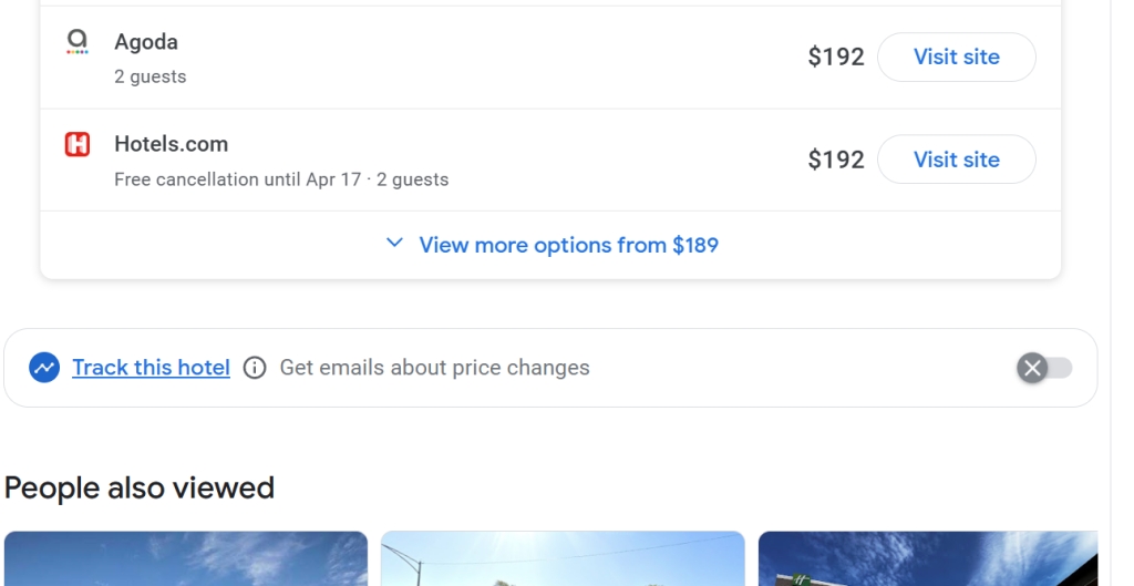 detalhes sobre novo sistema de alerta de preços de viagens na google