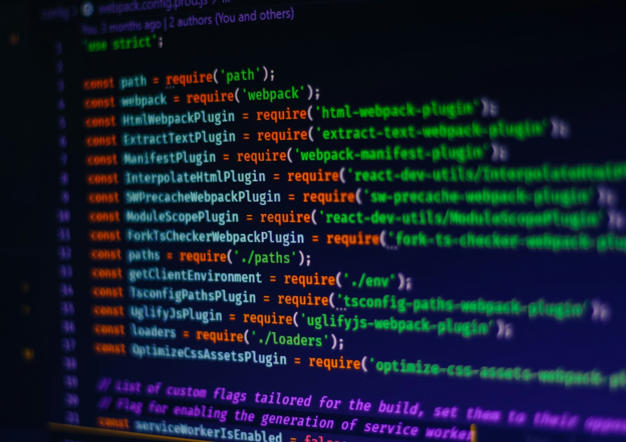 código de programação