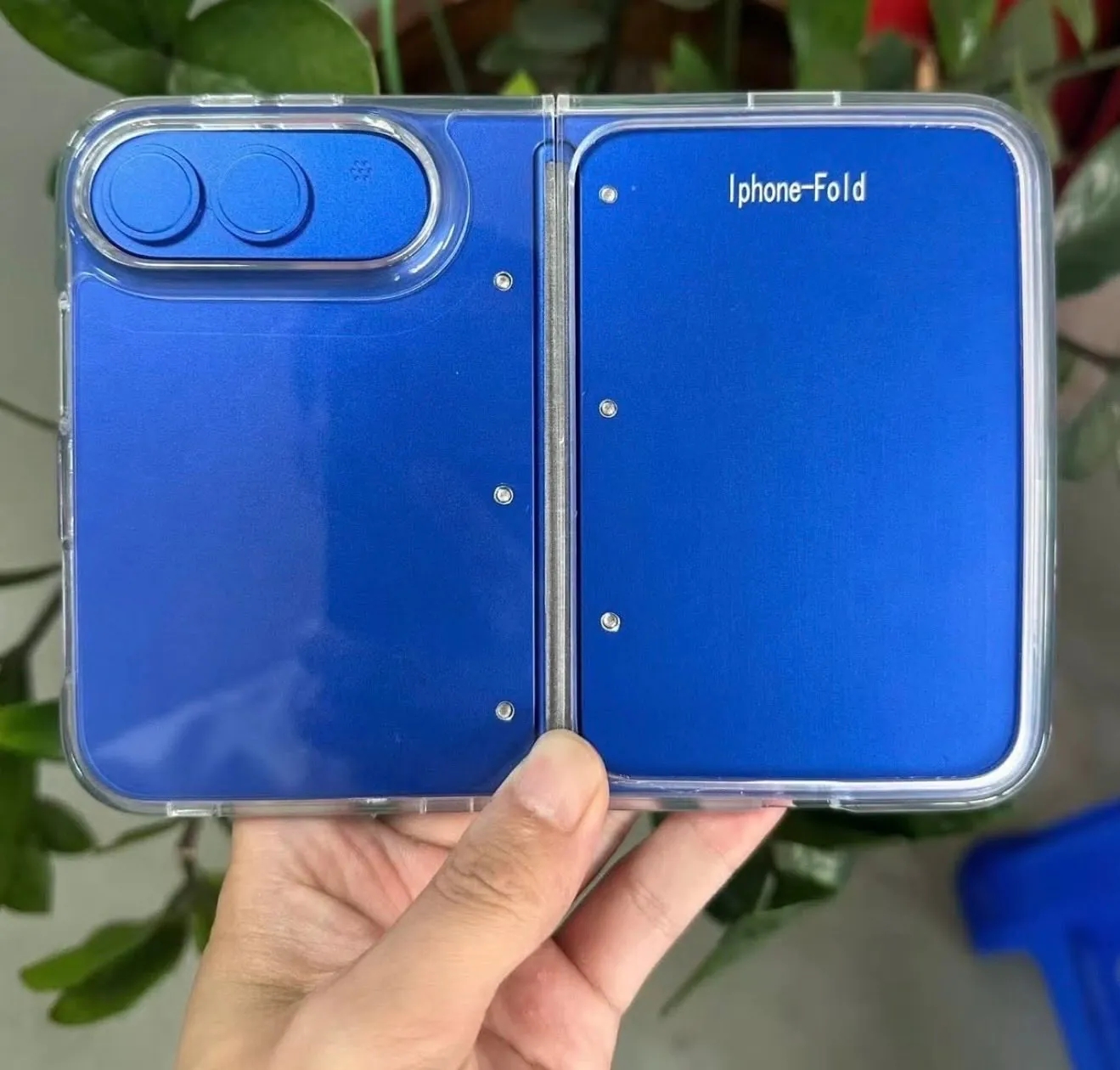 iPhone fold conceito