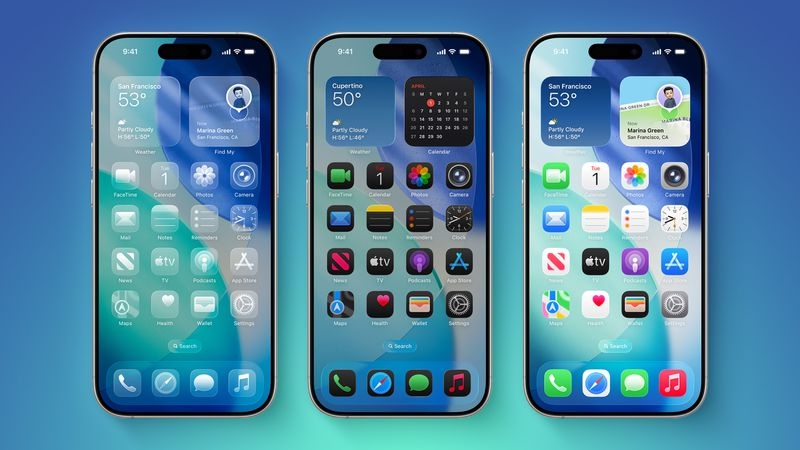 Apple ecrã inicial do iOS