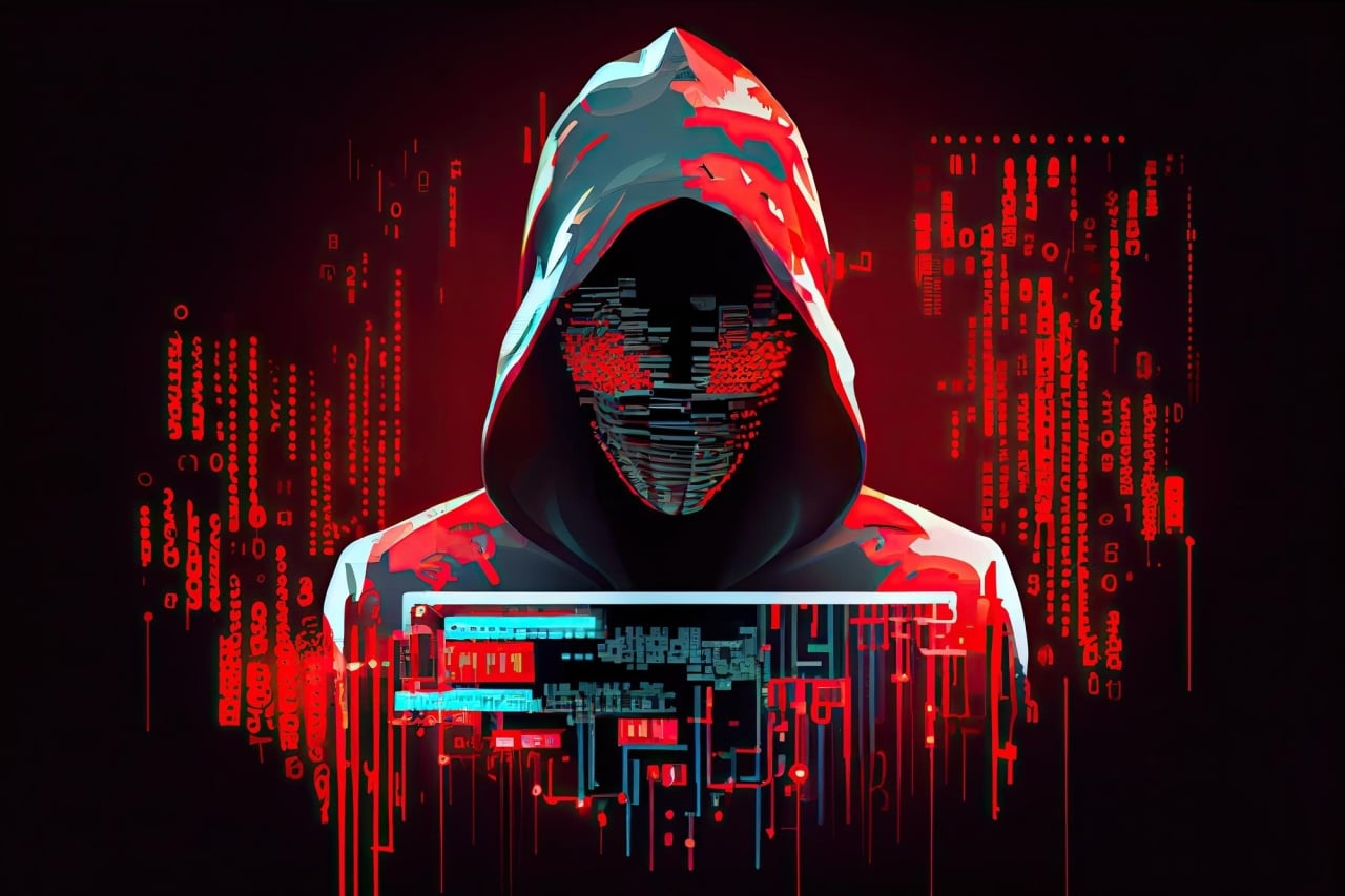hacker em código vermelho