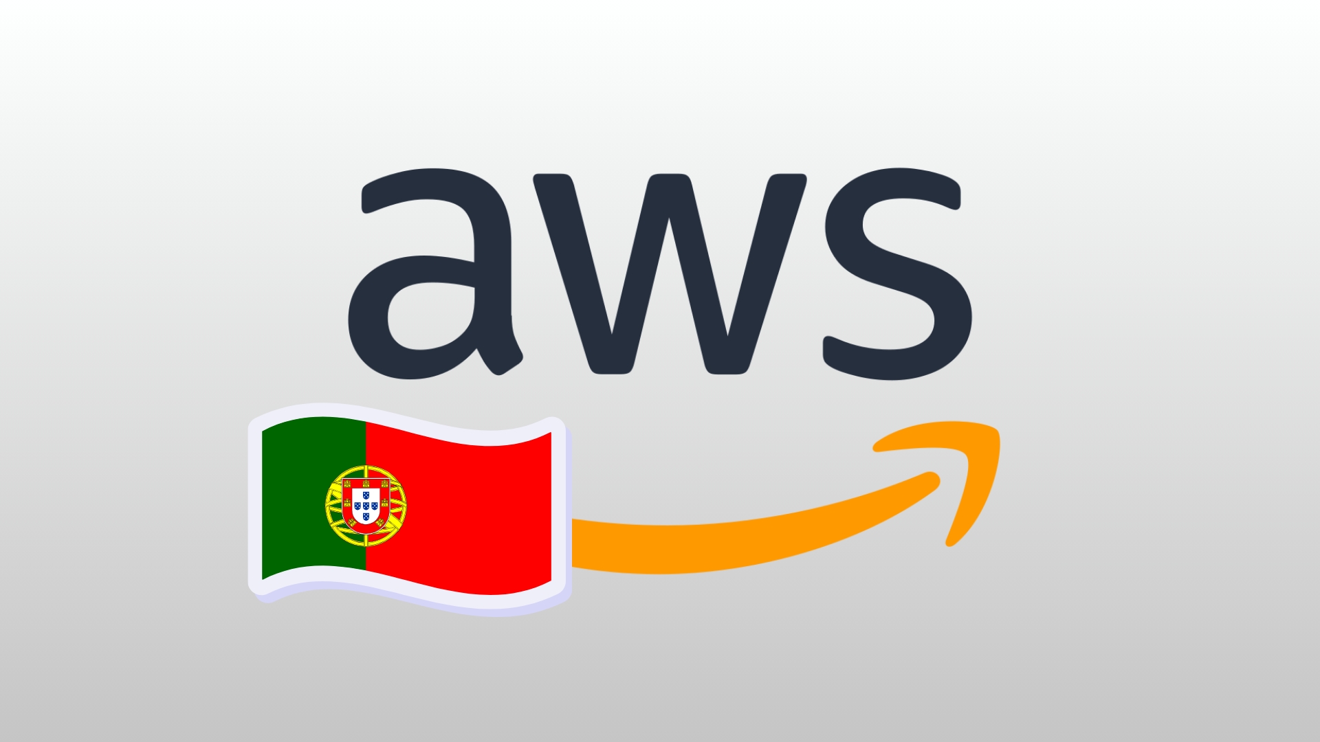 AWS com bandeira de portugal