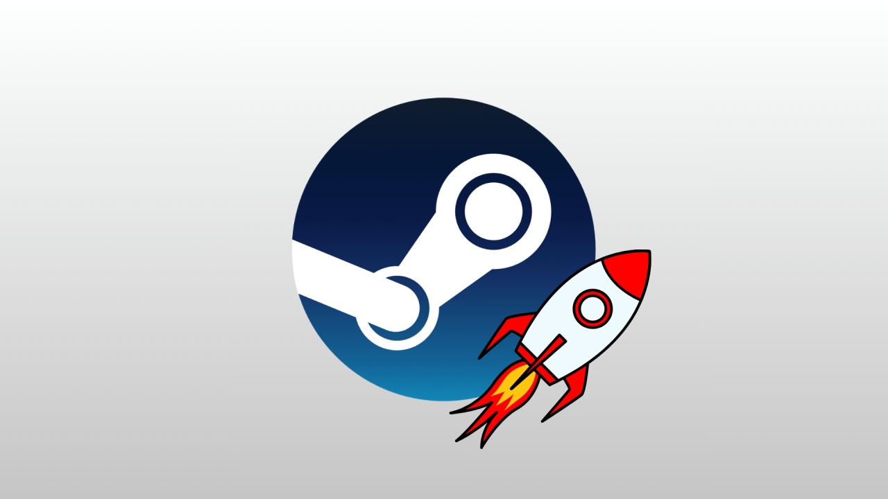 Steam em foguetão