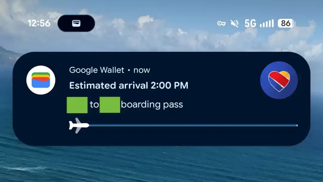 google wallet novidade viagens avião