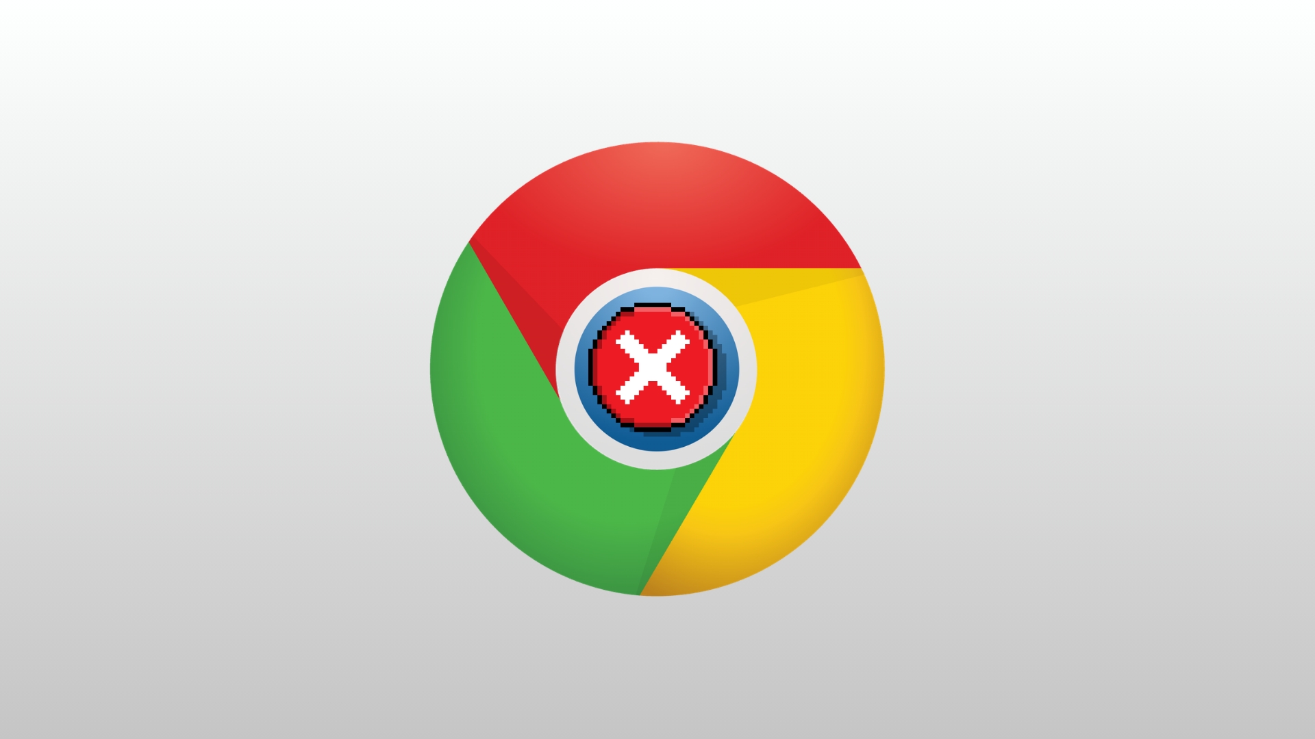 Google Chrome com erro