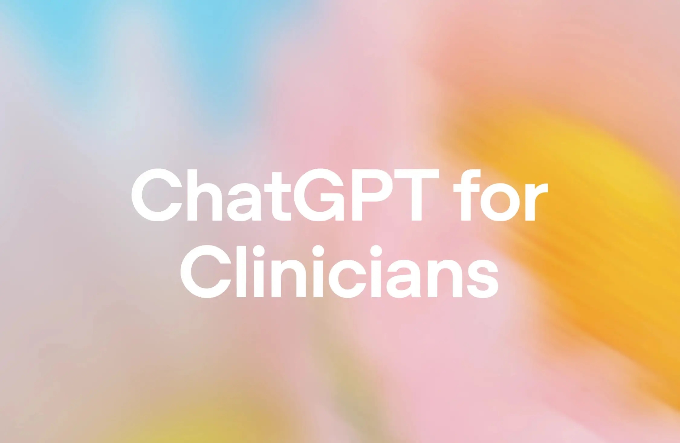 OpenAI lan a vers o do ChatGPT focada em m dicos para automatizar o trabalho cl nico