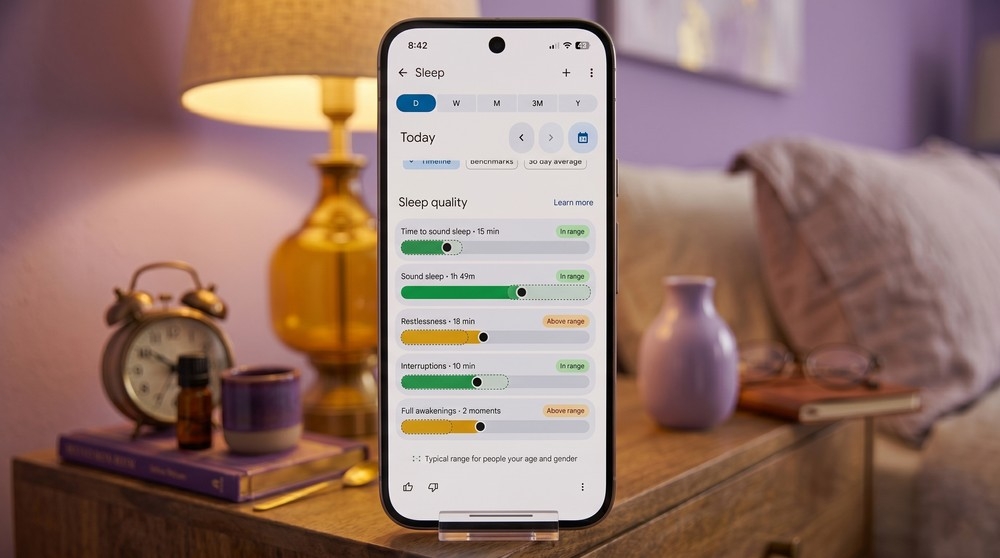 Assistente de sono da Fitbit
