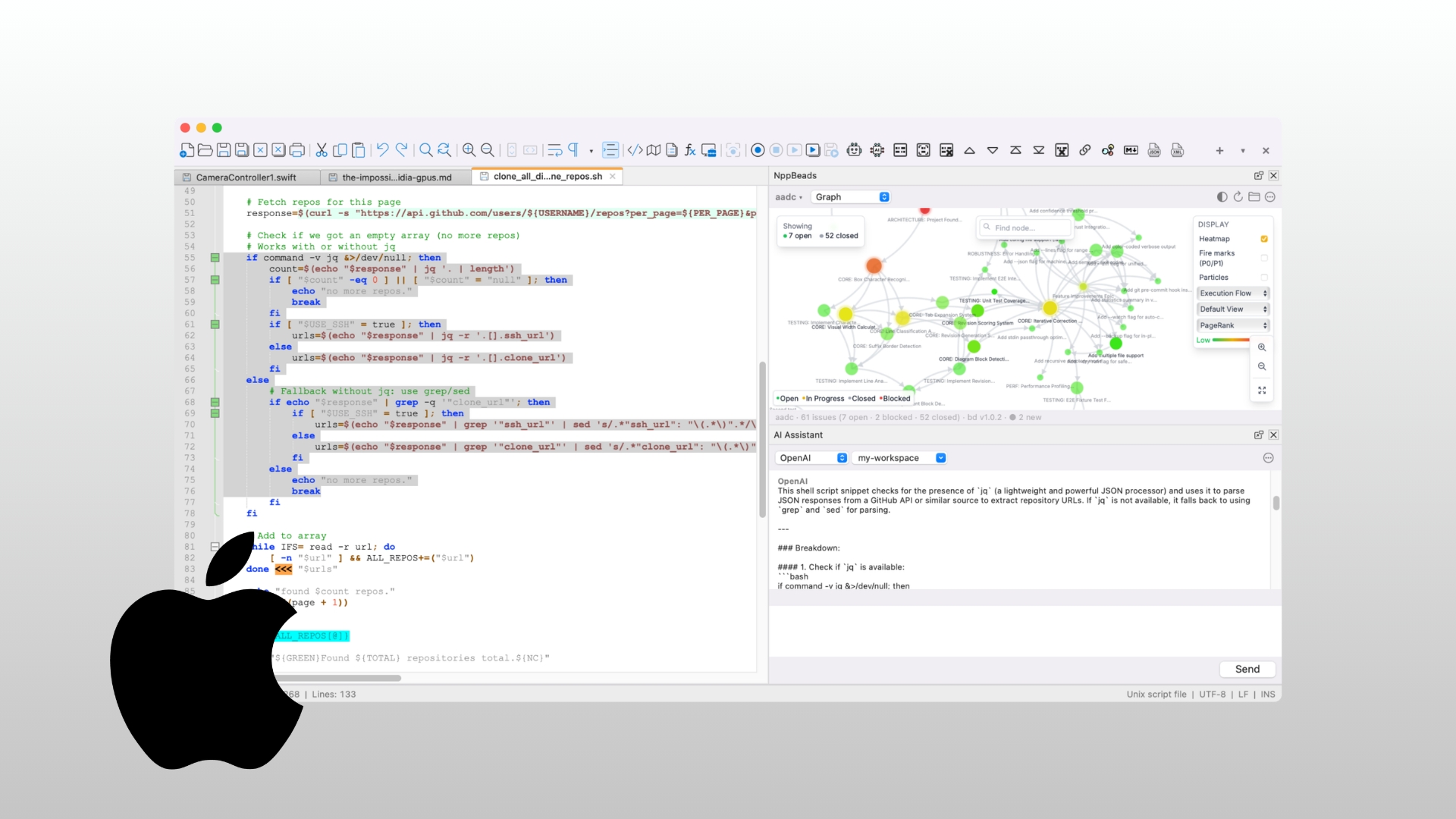 Notepad++ no macOS de forma nativa