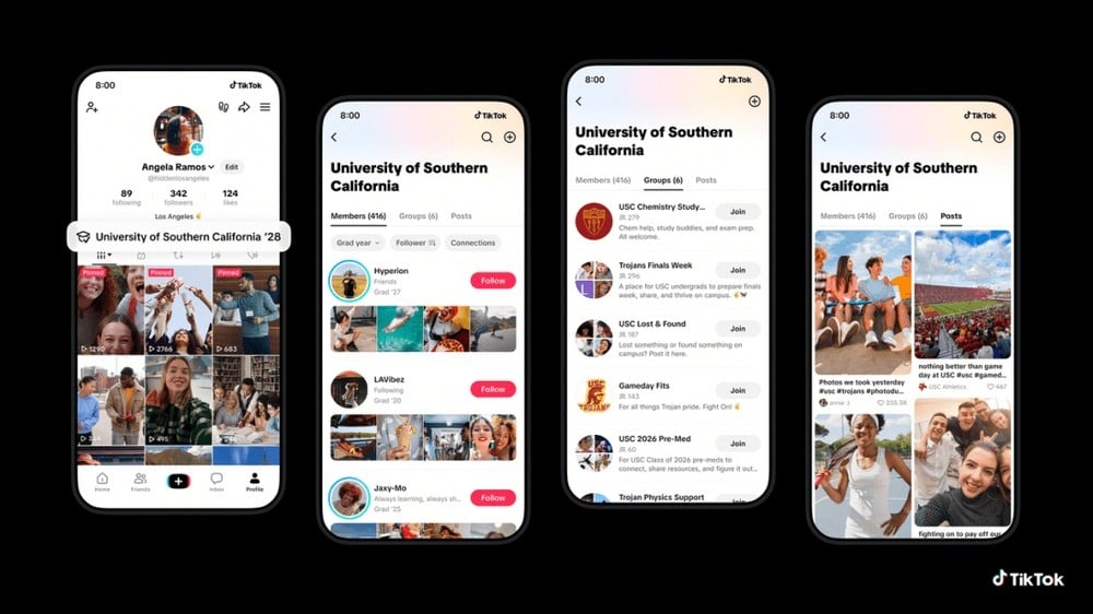 TikTok para universidades