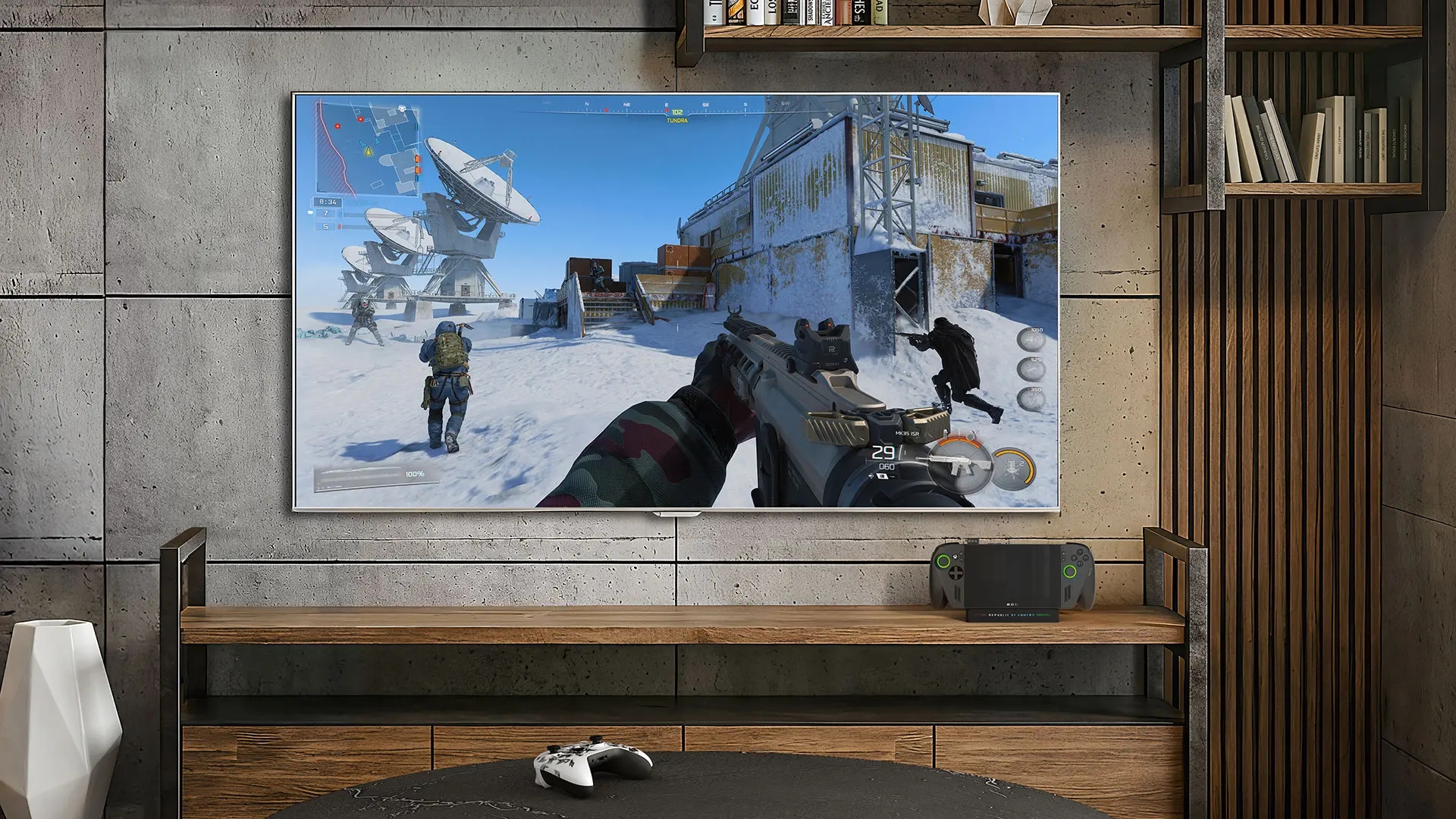 ROG Xbox Ally em TV