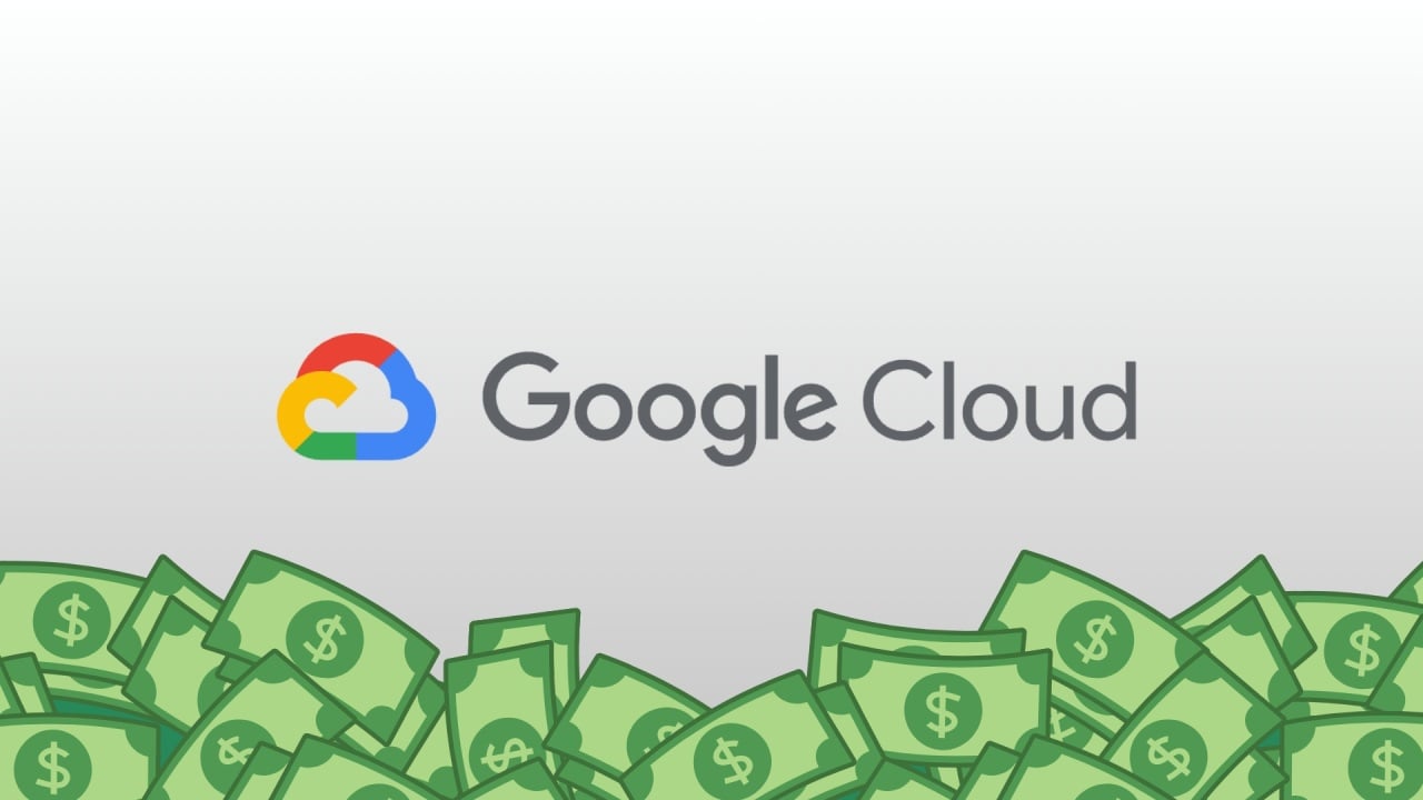 Google Cloud com dinheiro