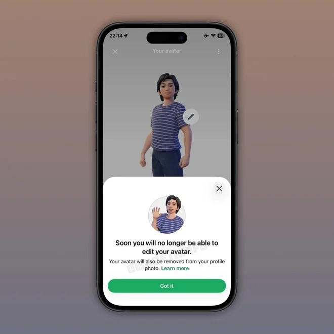 WhatsApp avatares