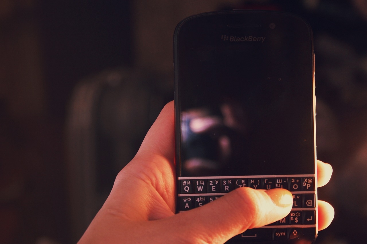 Blackberry telefone antigo