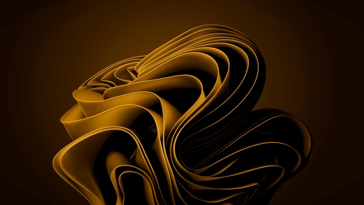 Windows 11 amarelo wallpaper