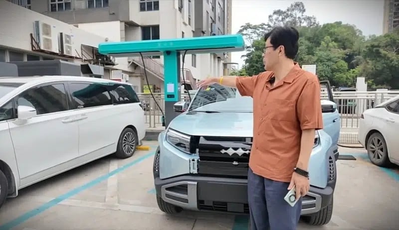 sistema de carregamento rápido da BYD