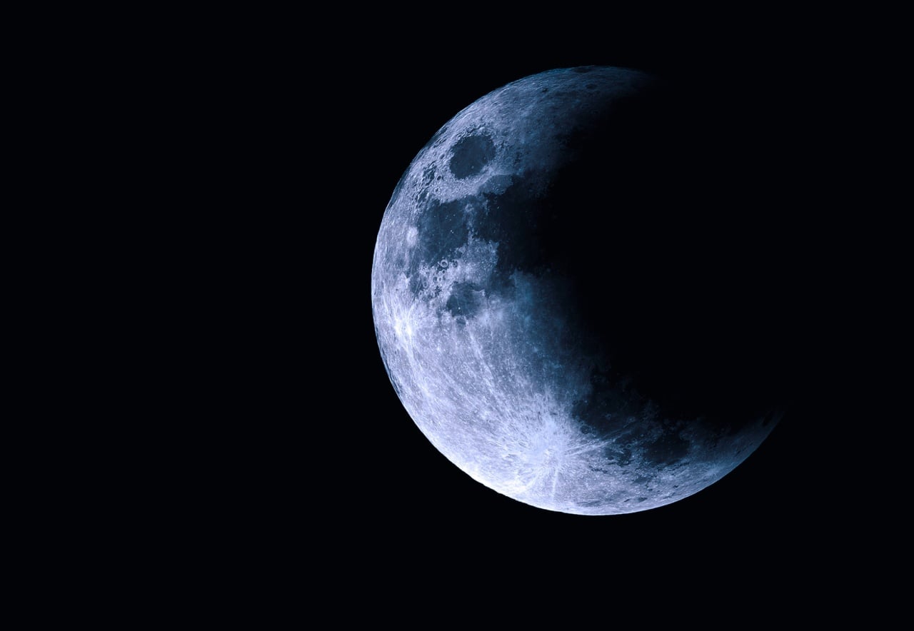 Lua em destaque