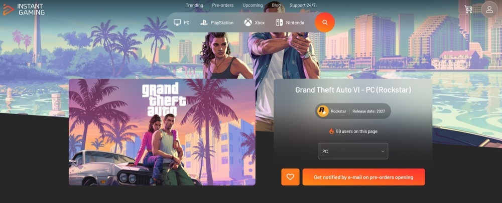 imagem da contagem de GTA 6