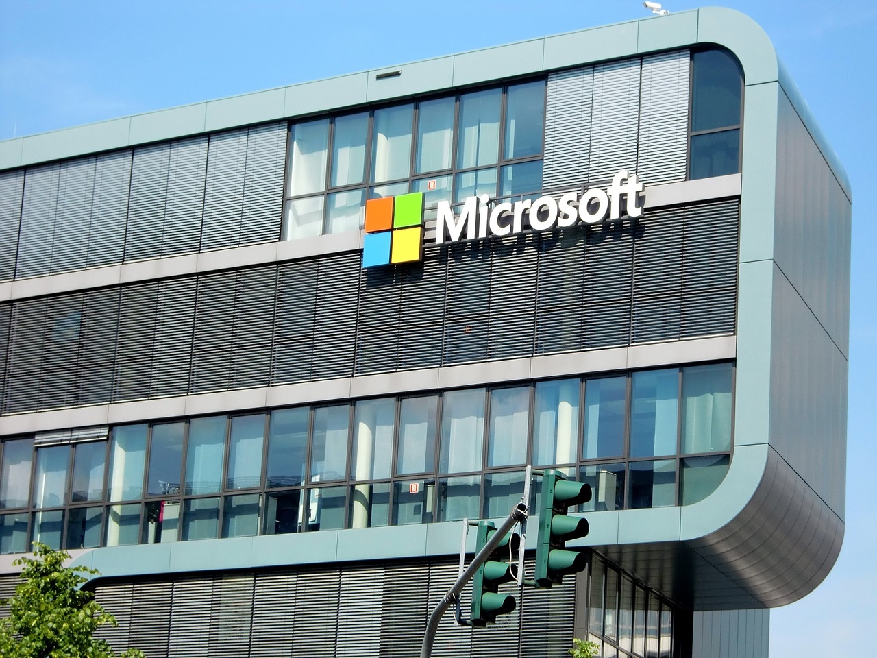 Microsoft em edifício
