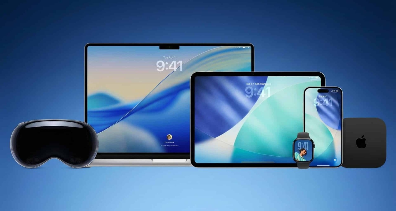 dispositivos da Apple