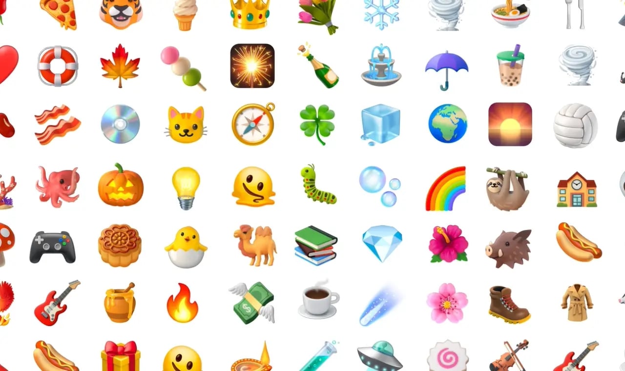Novos emojis do android