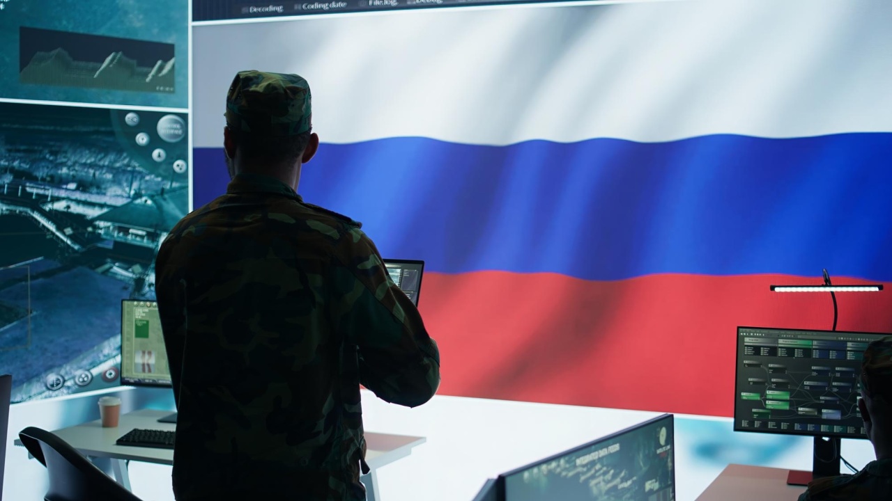 bandeira da russia com militar