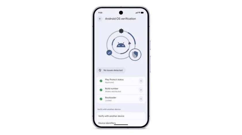 Android com sistema de verificação de apps falsas