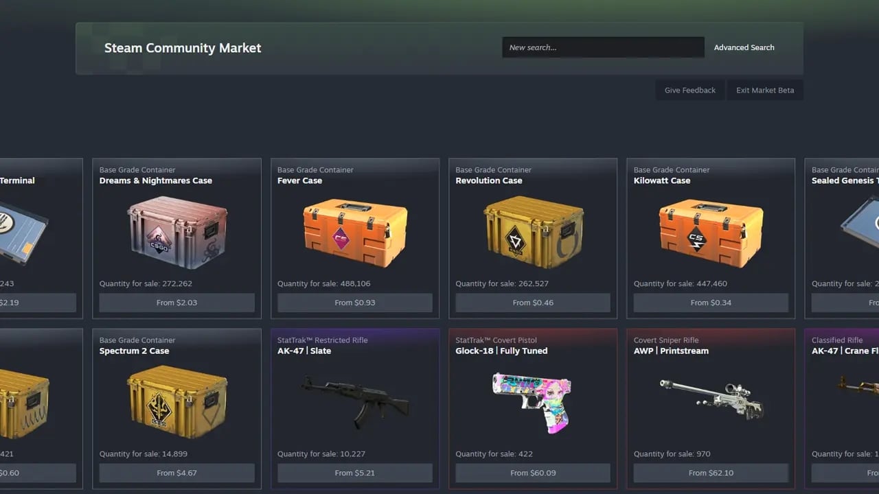 detalhes da nova interface da Steam